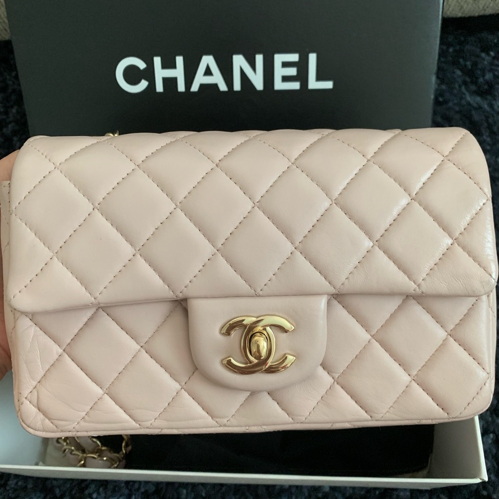 Chanel classic mini flap shoulder crossbody bag - Picture 2 of 12